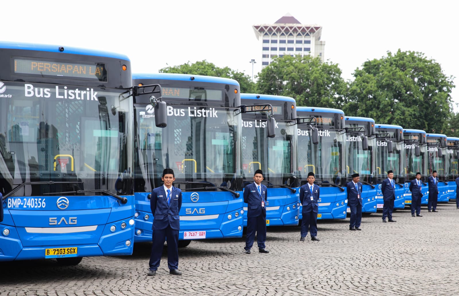 Bus Listrik Medan